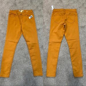 ❄️4 for $20 Old Navy • Mustard Yellow Rockstar Super Skinny Jeans